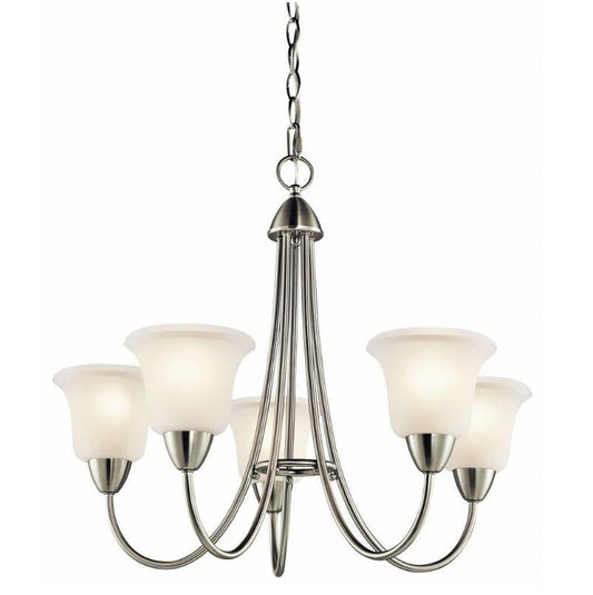 Kichler 42884NI Nicholson 5-Light Chandelier in Brushed Nickel
