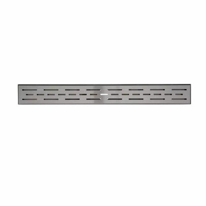 Signature Hardware - Effendi 24" Outdoor Linear Shower Drain - Brushed SS