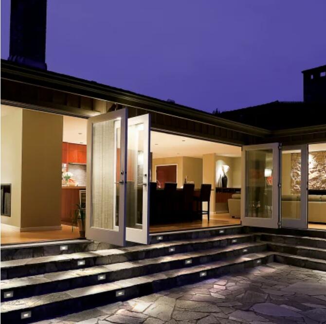 WAC Lighting LEDme 5" Wide LED Step&Wall Light with Clear Lens-120 Volt-Graphite