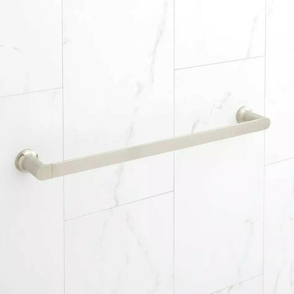 Signature Hardware - 18" Berwyn Towel Bar, Brushed Nickel