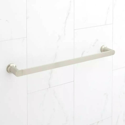 Signature Hardware - 18" Berwyn Towel Bar, Brushed Nickel