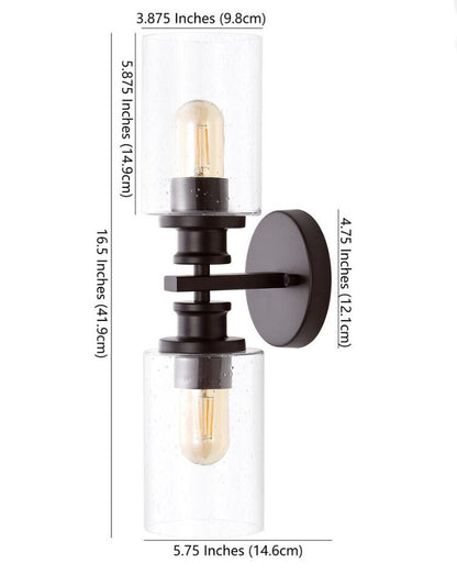 Jonathan Y - Jules 16.5" Bath Vanity Light - Oil Rubbed Bronze