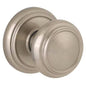 Baldwin 352ATKRDB15 Alcott Satin Nickel Door Knob, Non-Locking, Half Dummy