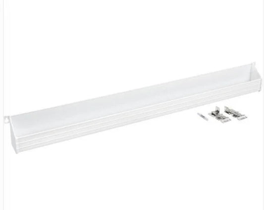 36" Polymer Tip, Out Tray (1 Pair of Hinges), White Rev a Shelf