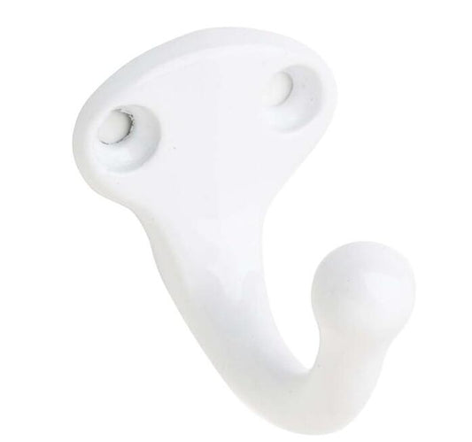 Ives by Schlage 581A-W Wardrobe Hook - White