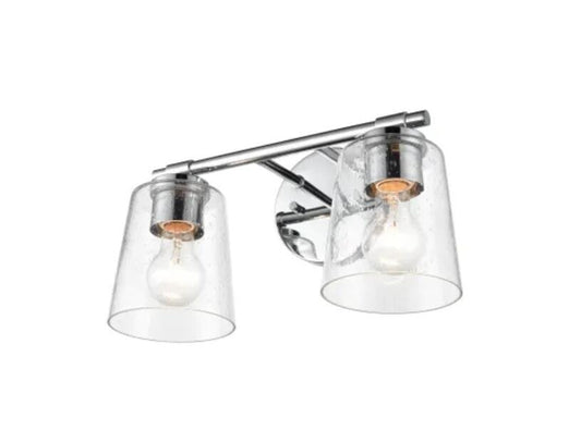 Millennium Lighting 8112-CH - 2 Light 15 Wide Bathroom Vanity Light - Chrome