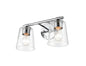 Millennium Lighting 8112-CH - 2 Light 15 Wide Bathroom Vanity Light - Chrome