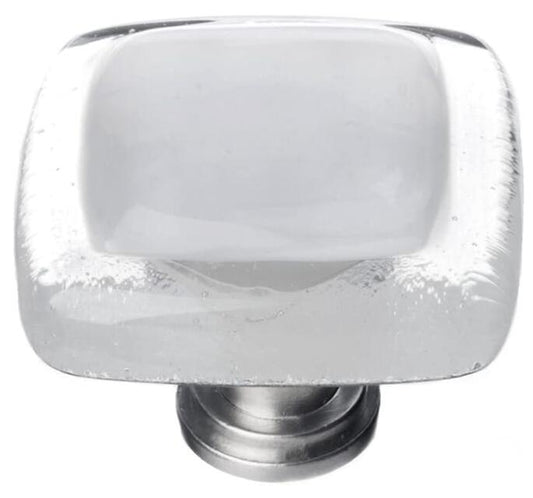Sietto K-710 Reflective 1-1/4 Inch Square Cabinet Knob