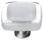 Sietto K-710 Reflective 1-1/4 Inch Square Cabinet Knob