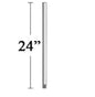 MinkaAire MA DR524-HBZ 24" Ceiling Fan Downrod For 11 Ft Ceilings