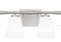 Quoizel BID8616BN - Brindley Bathroom Vanity 2-Light - Brushed Nickel
