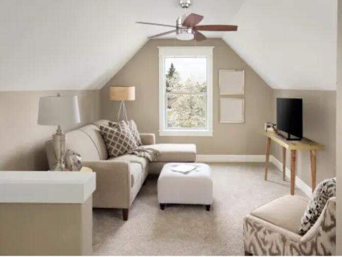 Miseno MCF31307 44" 5 Blade LED Indoor Ceiling Fan - Nickel
