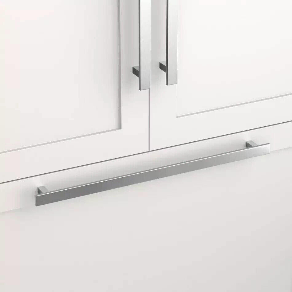Signature Hardware-24" Covello Solid Brass Appliance Pull-Brushed Chrome