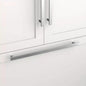 Signature Hardware-24" Covello Solid Brass Appliance Pull-Brushed Chrome