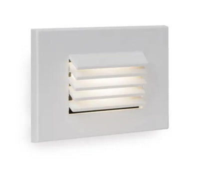 WAC Lighting LED 5" Wide Horizontal LED Step & Wall Light with Clear Lens-White