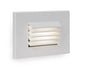 WAC Lighting LED 5" Wide Horizontal LED Step & Wall Light with Clear Lens-White