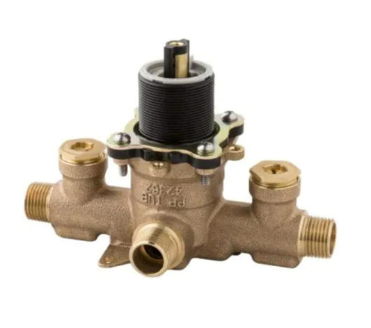 Pfister 1/2 Inch Tub and Shower Rough-In Valve with Integral Stops 0X8-340A