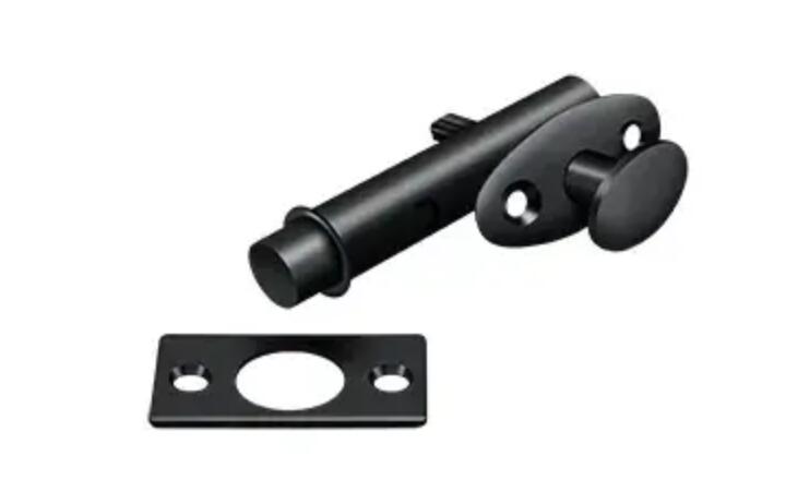 Deltana MB175U19Click To Copy Mortise Bolt in Paint Black