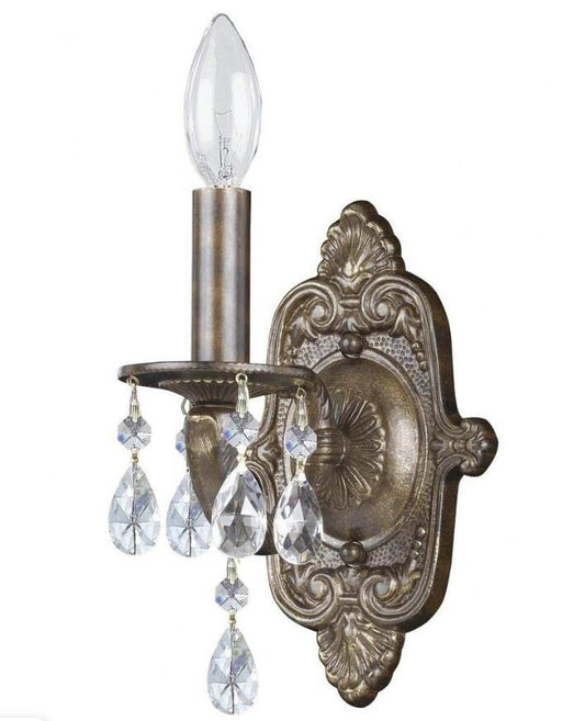 Crystorama Lighting - 5021-VB-CL-MWP - Sutton - One Light Wall Sconce