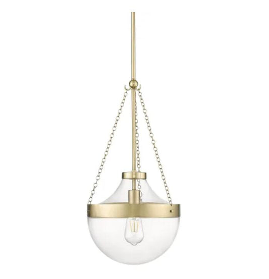 Millennium Lighting 20101 Clarra 12"W Pendant - Gold