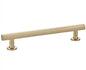 Emtek 86455US4 Freestone Pull, Cabinet, 6" C-C, Satin Brass