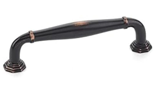 Emtek 86472US10B Blythe 4 in CT Pull, Oil Rubbed Bronze