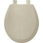 Bemis 500EC Round Closed-Front Enameled Wood Toilet Seat