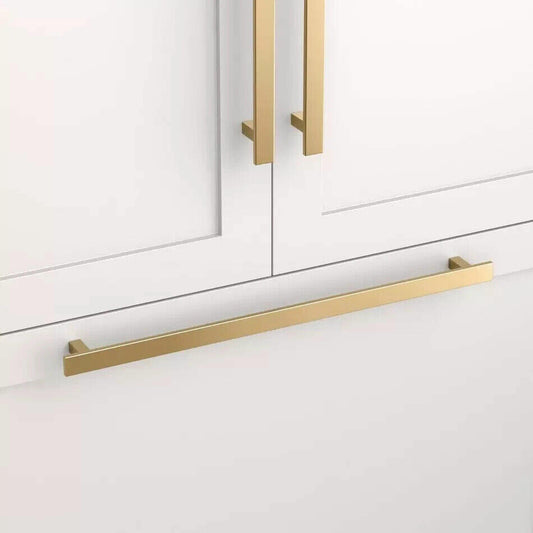 Signature Hardware 453280 24" Covello Brass Appliance Pull w Screws, Satin Brass