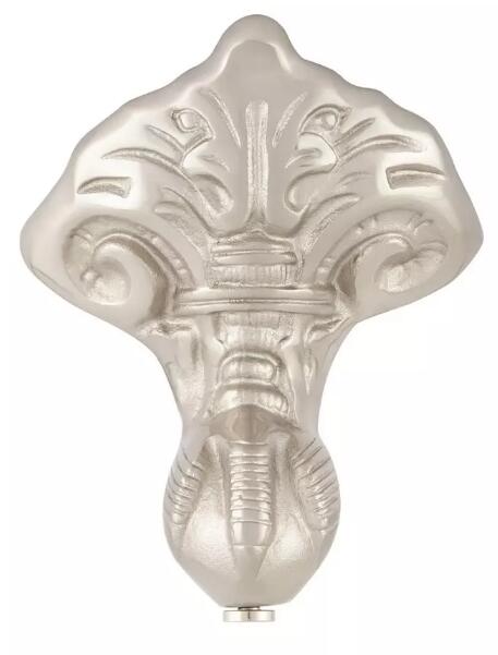 Signature Hardware - Cast Iron Tub Feet - Dual Imperial - Brushed Nickel
