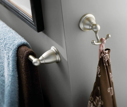 Moen YB2218CH Brantford Collection 18-Inch Single Towel Bar, Chrome