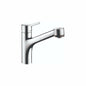 hansgrohe Talis S Chrome Single-Handle Kitchen Faucet with Pull Out Sprayer