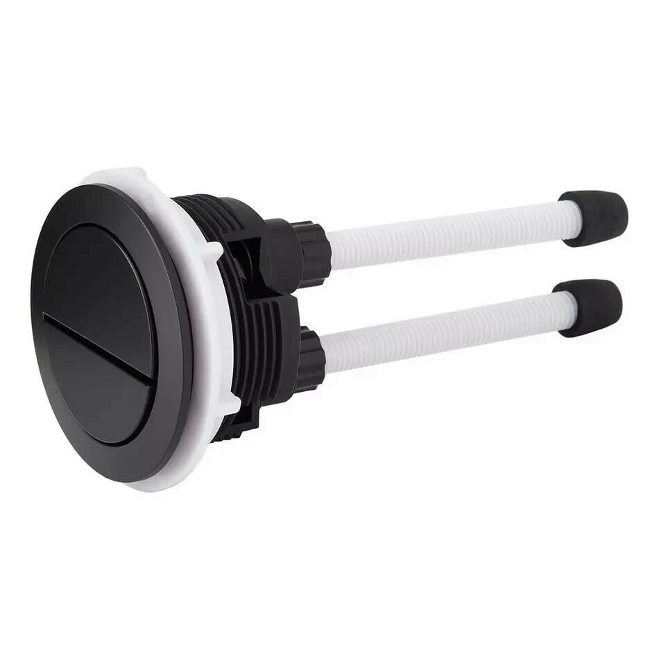 Signature Hardware-Kerrik Toilet Flush Actuator-Matte Black
