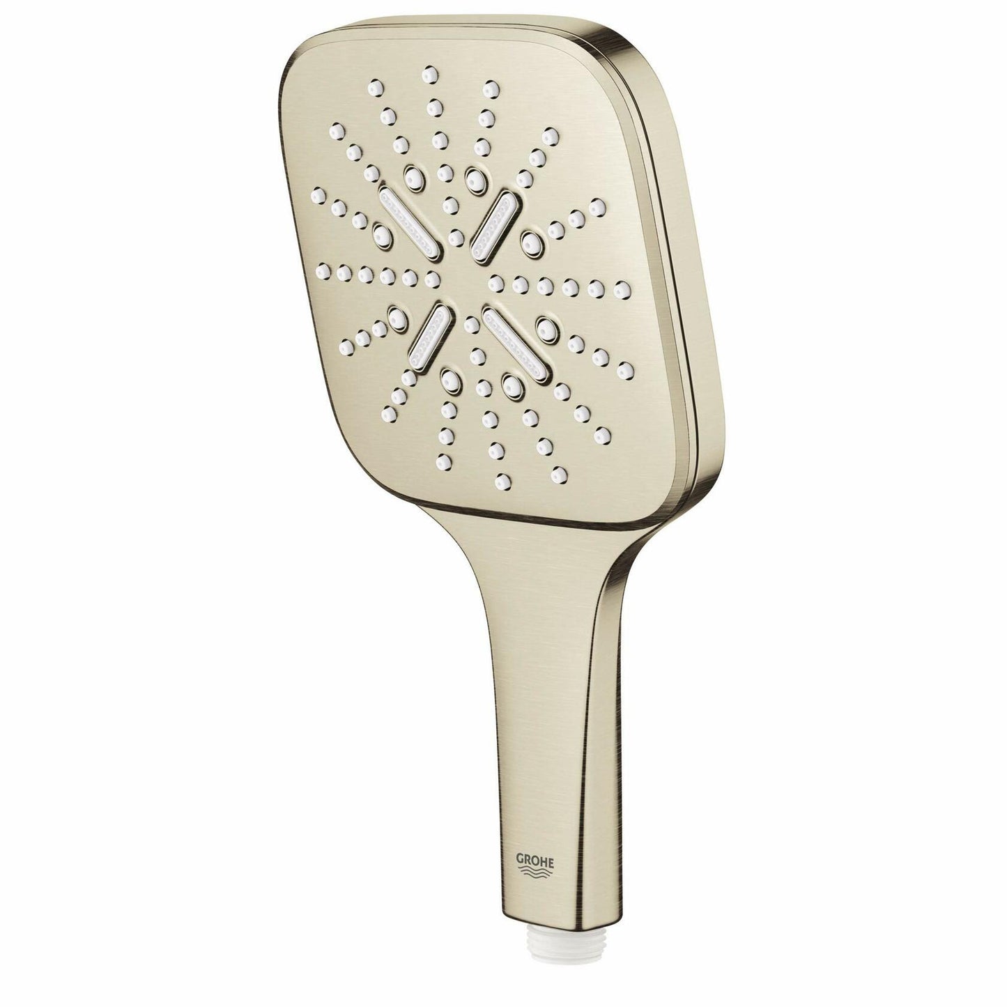 GROHE Rainshower Smartactive Hand SQUARE Shower-3 Sprays, 1.75 gpm, BN