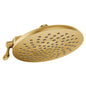 Moen Velocity Brushed Gold Two-Function Rainshower 8-Inch Shower Head