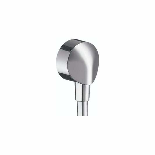 Hansgrohe Check Valves Round 2-inch Chrome, 27458003 Wall Outlet