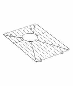 Kohler K-6647-ST Stainless Steel Bottom Bowl Rack, 16"x 11" for  Kitchen Sinks
