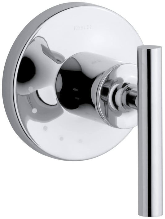 KOHLER Purist® Valve trim w/lever handle for volume control valve requires valve