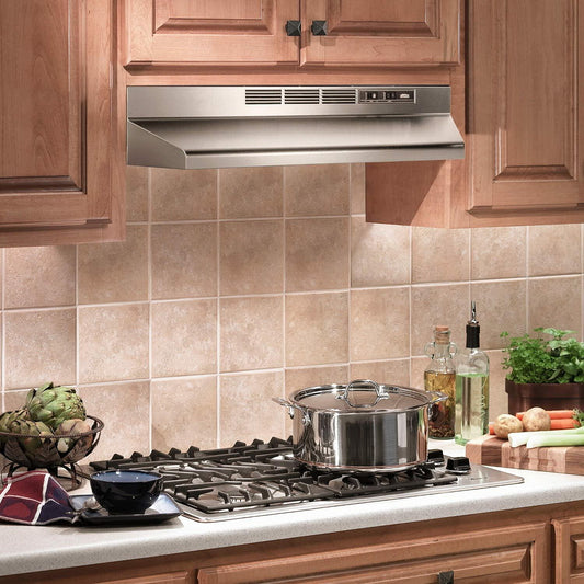 Broan-NuTone 413604 Non-Ducted Ductless Range Hood Insert with Light