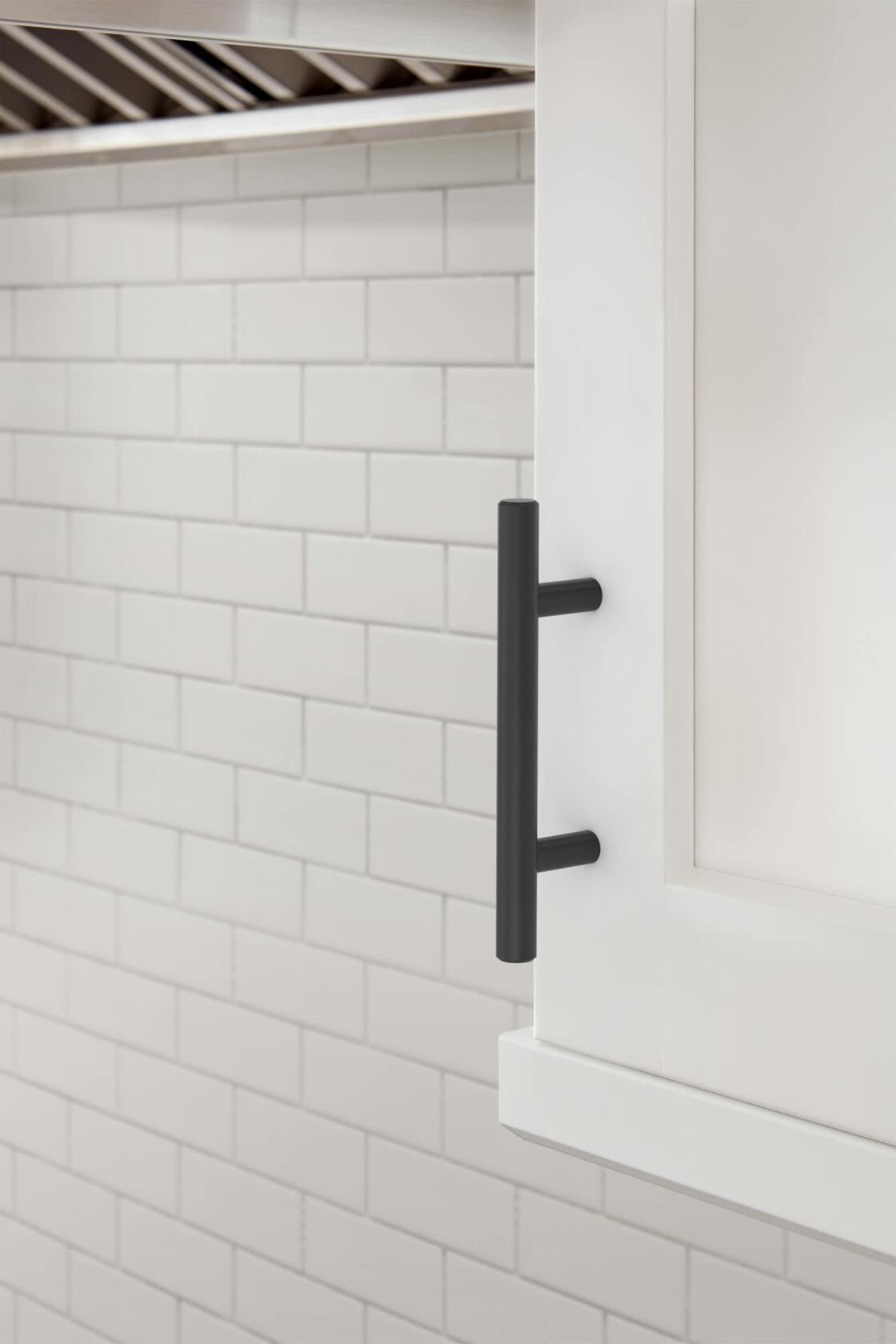 Amerock BP37240MB Eaton 3 Inch Center to Center Bar Cabinet Pull - Matte Black