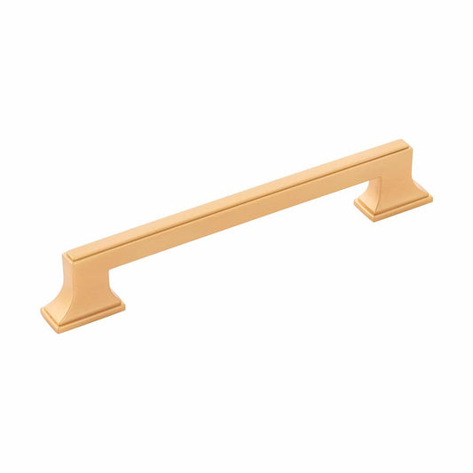 Belwith-Keeler B077463-BGB Pull 6-5/16 Inch C2C Brushed Golden Brass Finish