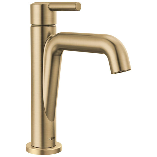 DELTA FAUCET Nicoli Bathroom Faucet, Single Handle Champagne Bronze