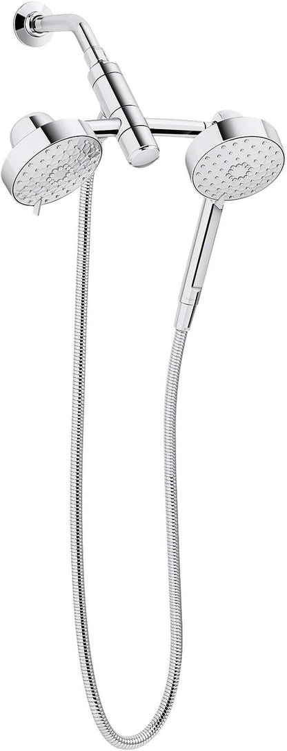 KOHLER 23218-G-CP Awaken 2-in-1 Multifunction Shower Combo Kit, PC