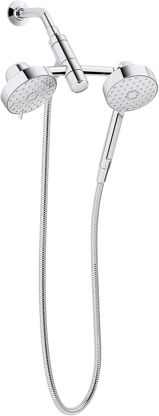 KOHLER 23218-G-CP Awaken 2-in-1 Multifunction Shower Combo Kit, PC