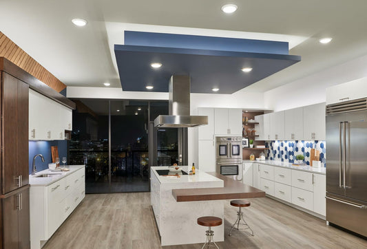 Kichler 4U Series 30" 120V LED Under Cabinet Light in White, 3000K, 4U30K30WHT
