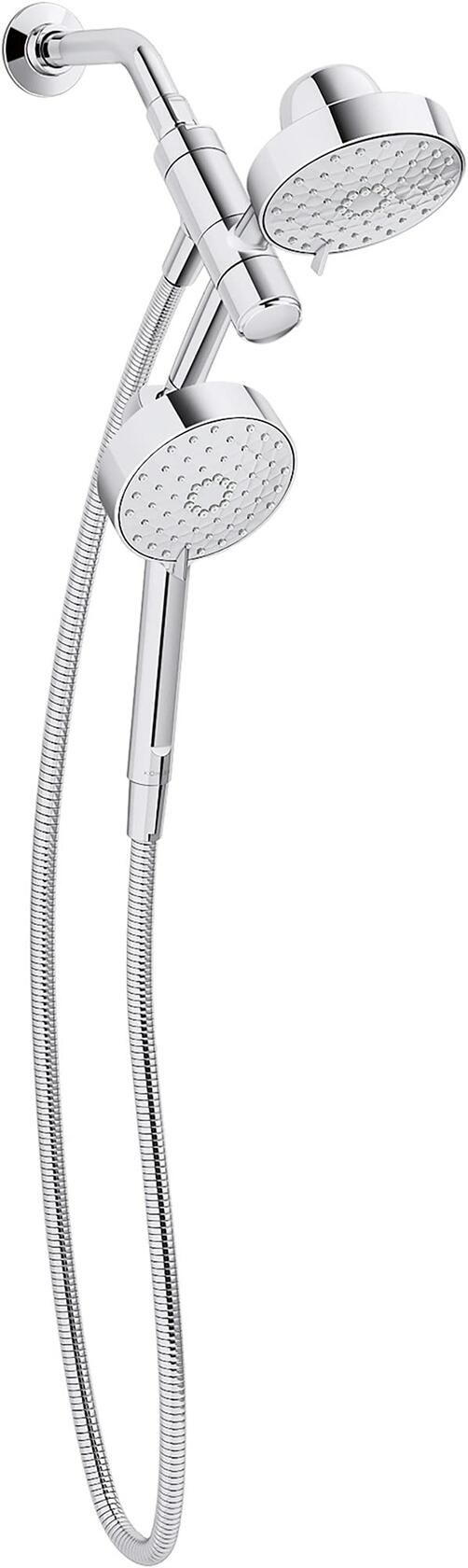KOHLER 23218-G-CP Awaken 2-in-1 Multifunction Shower Combo Kit, PC
