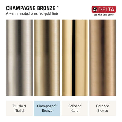Delta Faucet 4 Inch Tile-In Round Shower Floor Drain Champagne Bronze