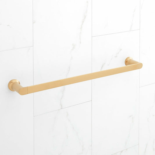 Signature Hardware 953657-24 Berwyn 24" Towel Bar - Brushed Gold
