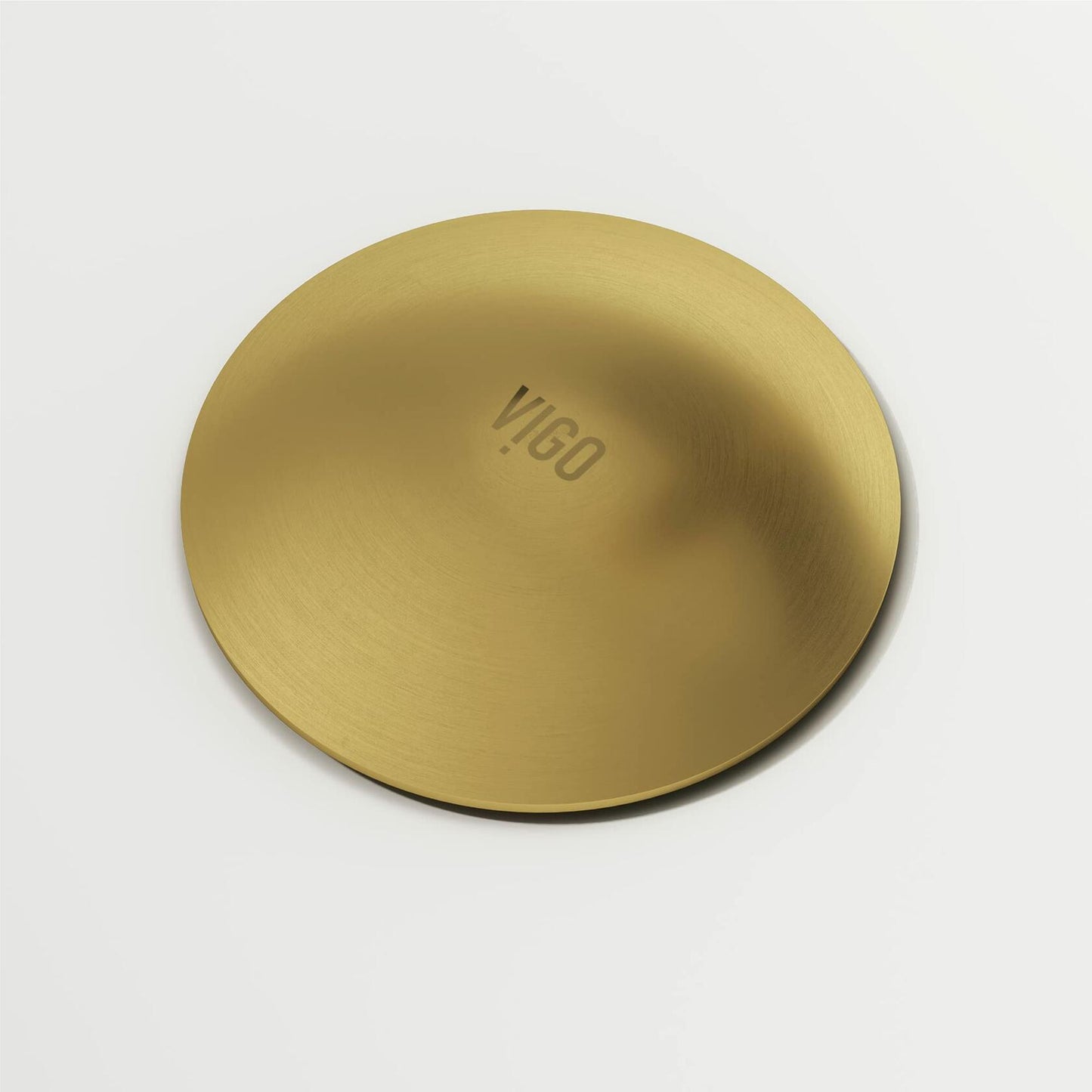 VIGO Vessel Bathroom Sink Pop-Up Drain and Mounting Ring Matte Gold - VG07000MG