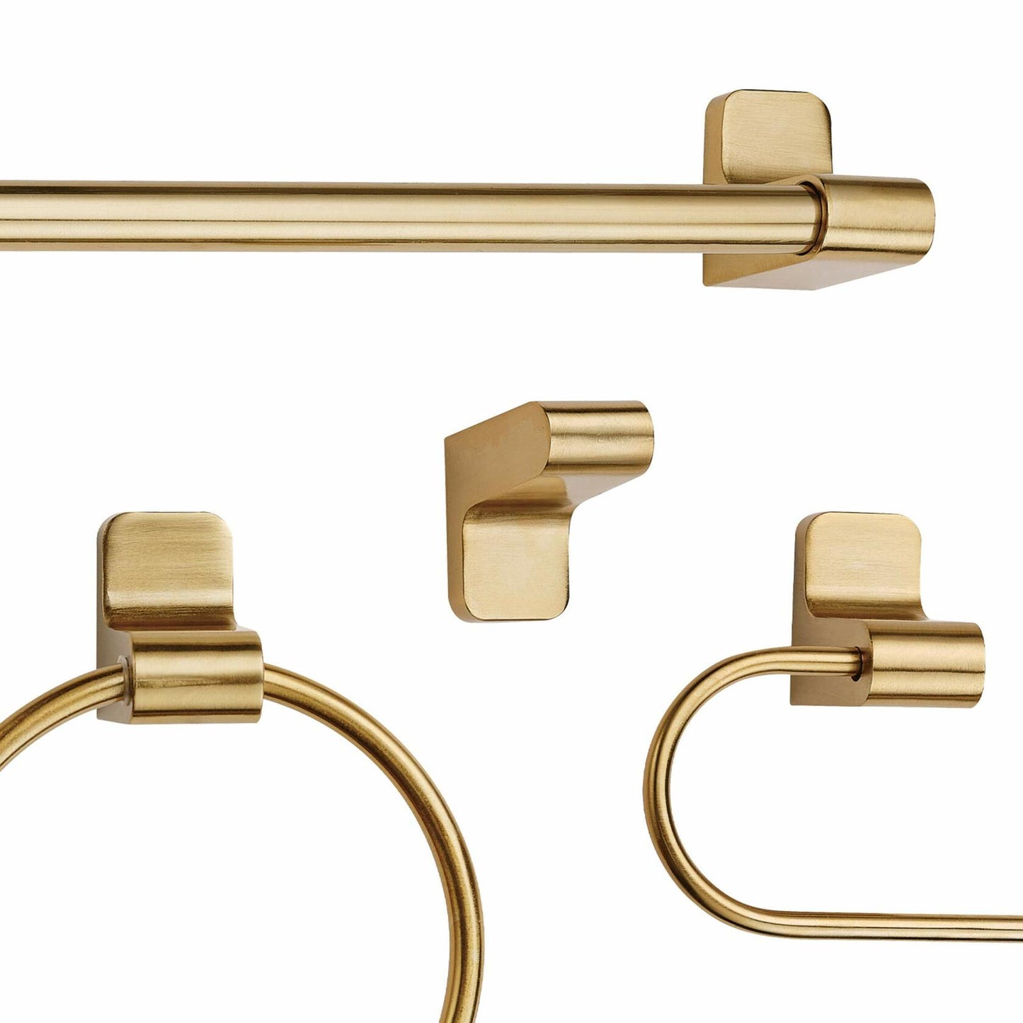 Globe Electric 51695 Positano Bath Set, Brass