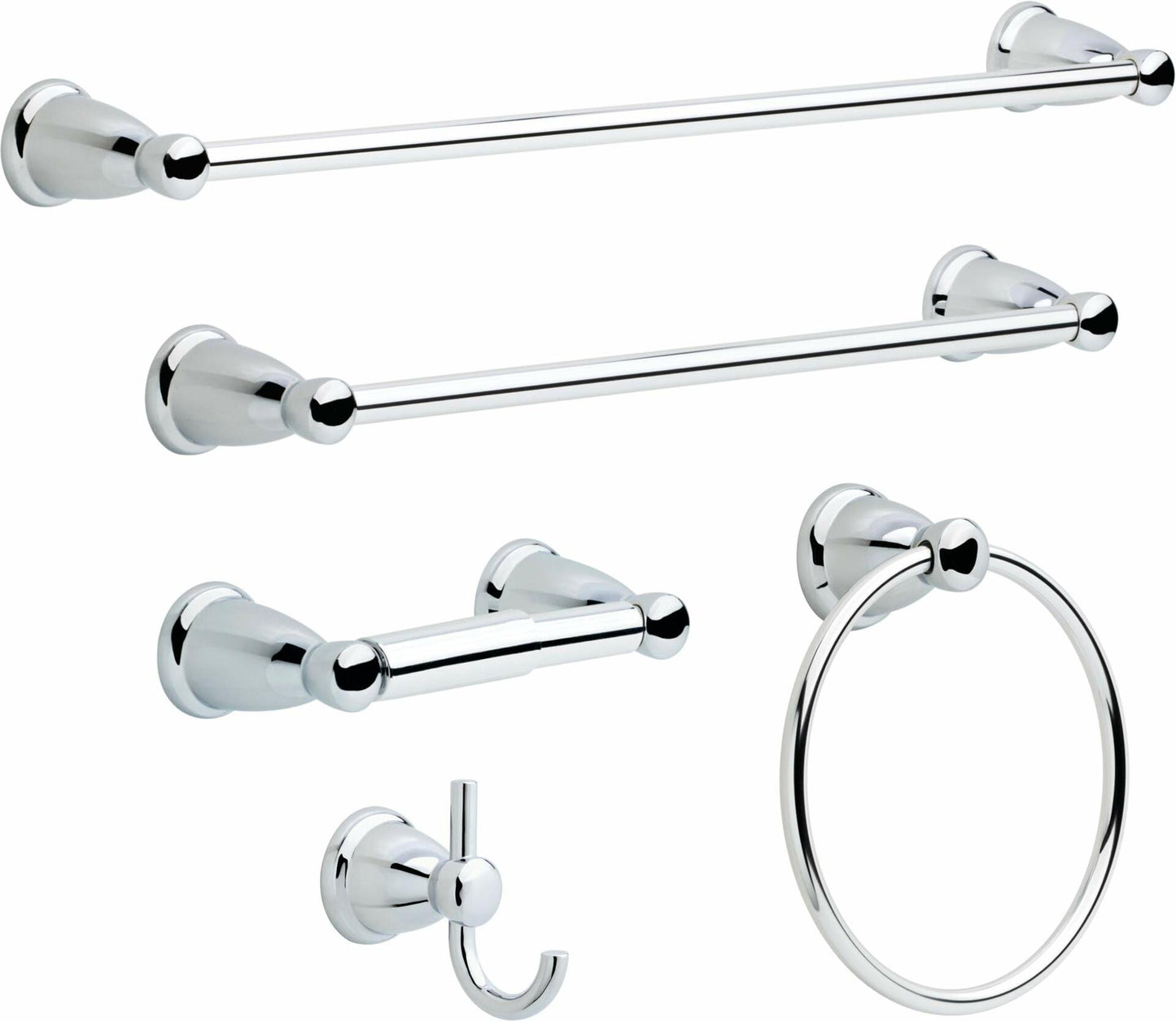 Franklin Brass Kinla Toilet Paper Holder Polished ChromeTissue Roll Holder